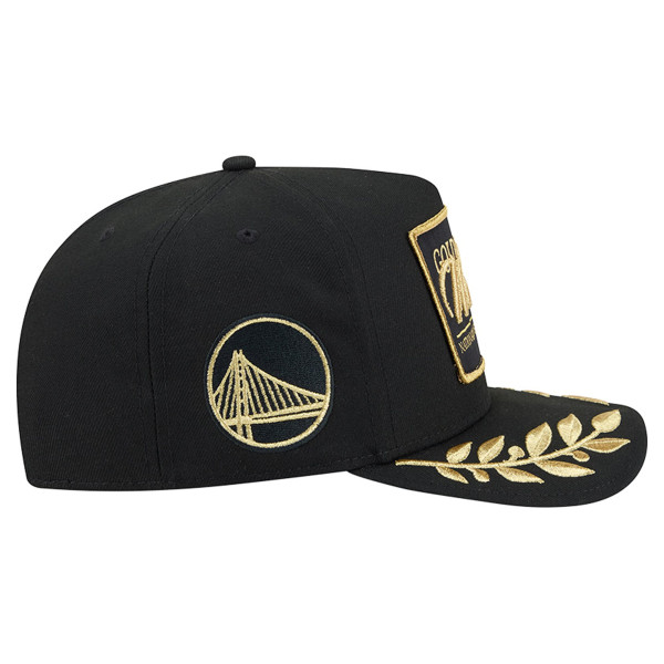 Бейсболка Golden State Warriors New Era Black Golden 9FIFTY