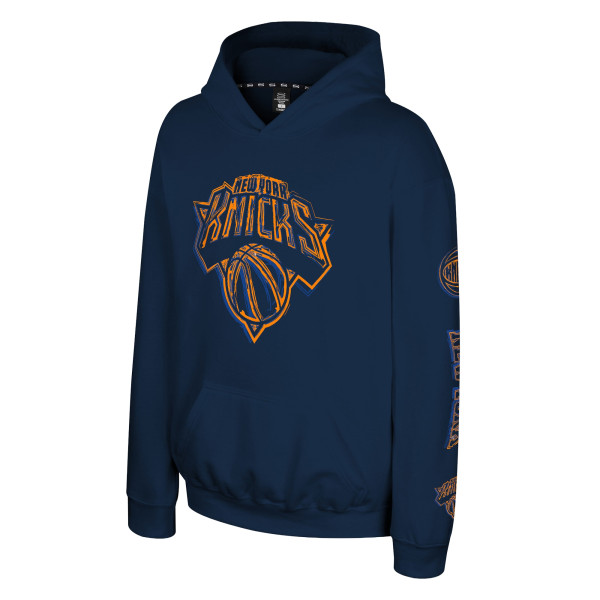 Детская толстовка New York Knicks Stadium Essentials Navy Legends Elementized