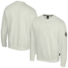 Свитшот Unisex New York Knicks Stadium Essentials Cream Debossed Monochrome Logo