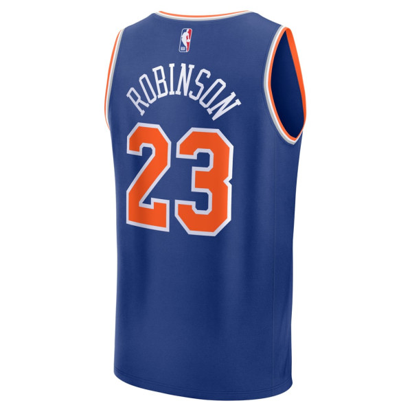 Джерси Mitchell Robinson New York Knicks Fanatics Fast Break Replica - Icon Edition - Blue