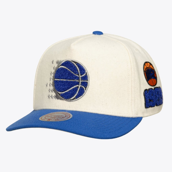Бейсболка Unisex Orlando Magic Mitchell & Ness Cream Cream Team Pro