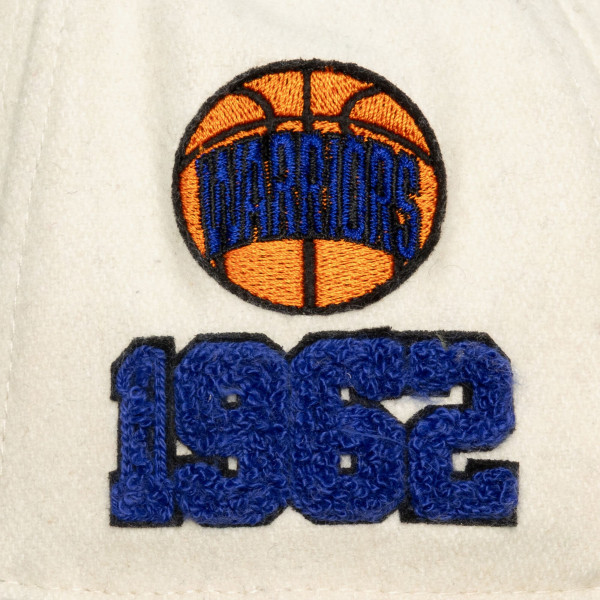 Бейсболка Unisex Golden State Warriors Mitchell & Ness Cream Cream Team Pro