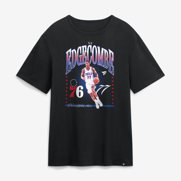 Футболка Philadelphia 76ers VJ Edgecombe Black Hype