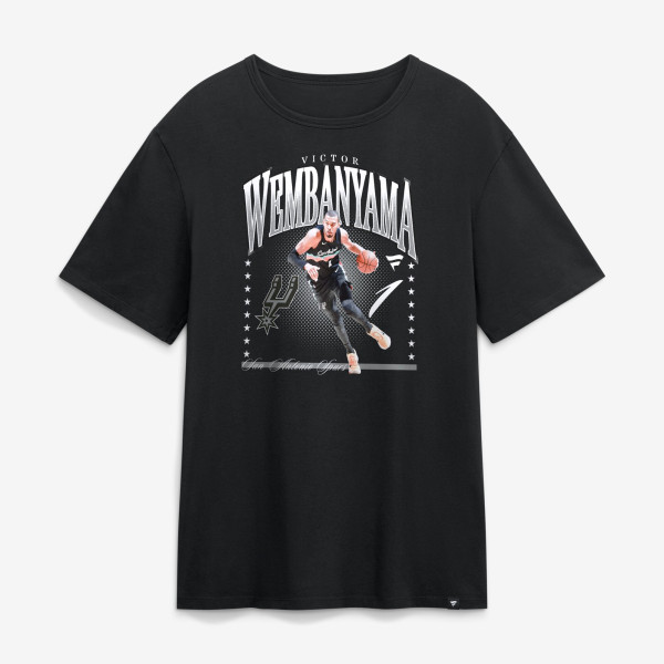 Футболка San Antonio Spurs Victor Wembanyama Black Hype