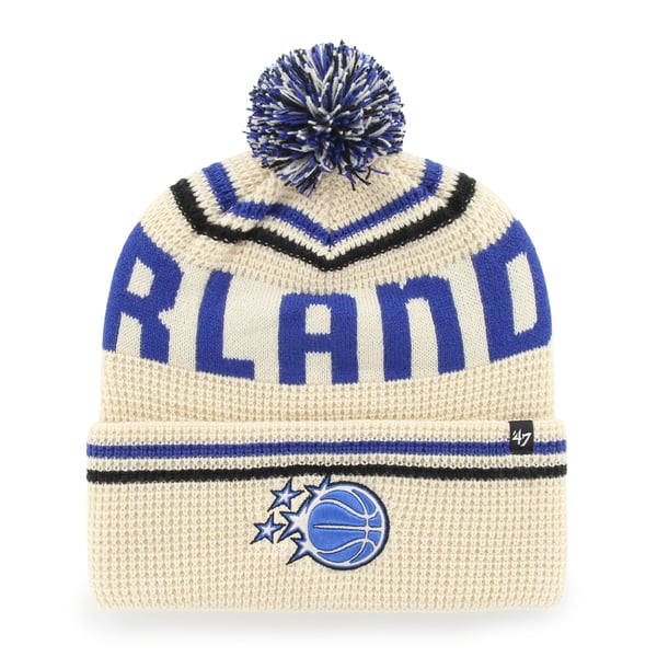 Шапка с помпоном Orlando Magic 47 Natural Quattrle Cuffed
