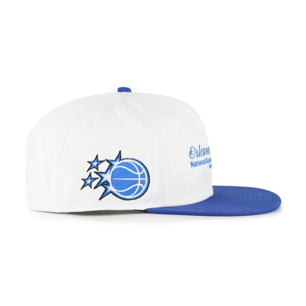 Бейсболка Orlando Magic 47 White Script Stack Captain