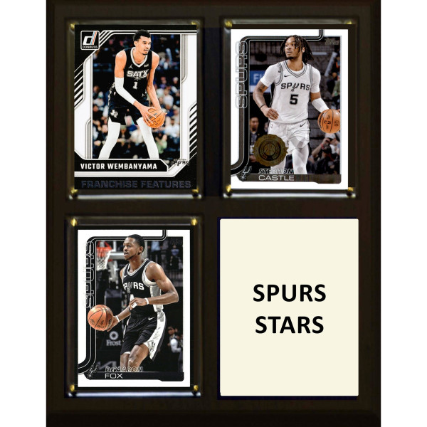 San Antonio Spurs 8 x 10 Plaque