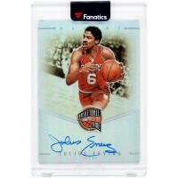 Julius Erving Philadelphia 76ers Autographed 2021 Panini Prizm Basketball Hall of Fame #SH-JER Card