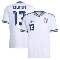 Riccardo Calafiori Italy National Team adidas 2026 Away Replica Jersey - Light Blue