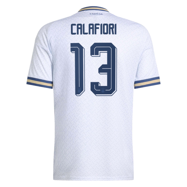 Riccardo Calafiori Italy National Team adidas 2026 Away Replica Jersey - Light Blue