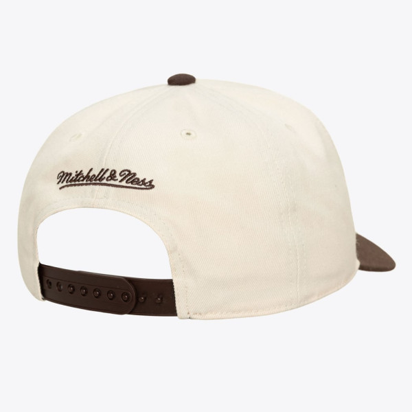 Бейсболка Orlando Magic Mitchell & Ness Cream Brown and Cream Pro Pinch