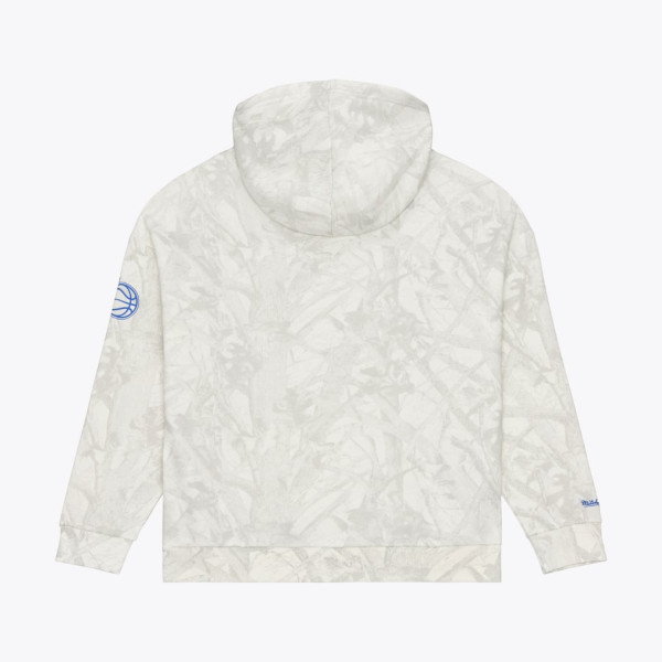 Толстовка Orlando Magic Mitchell & Ness White Ghosted Fleece