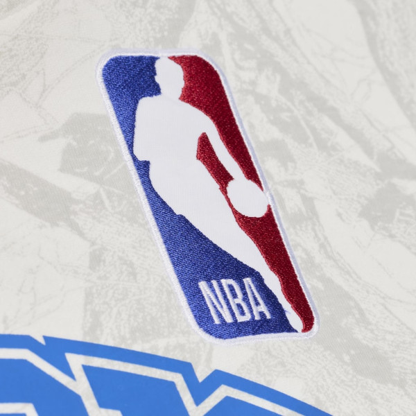 Толстовка Orlando Magic Mitchell & Ness White Ghosted Fleece