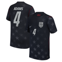 Подростковая Tyler Adams USMNT Nike 2026 Away Stadium Replica Jersey - Blue
