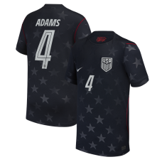 Подростковая Tyler Adams USMNT Nike 2026 Away Stadium Replica Jersey - Blue