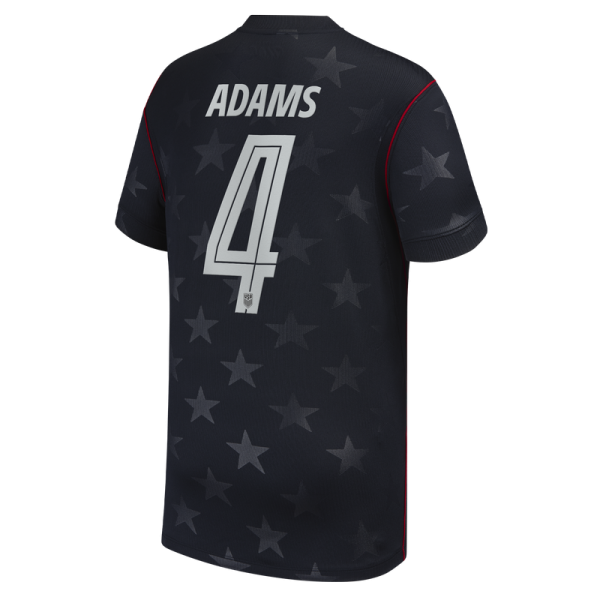 Подростковая Tyler Adams USMNT Nike 2026 Away Stadium Replica Jersey - Blue