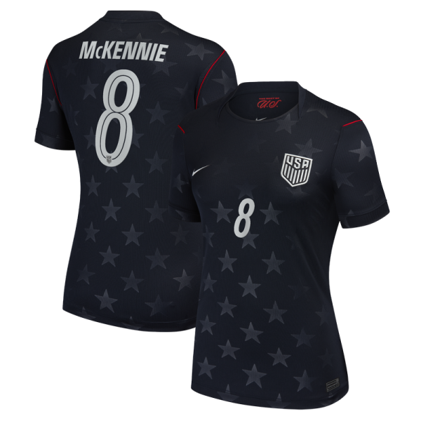Weston McKennie USMNT Nike Wo2026 Away Stadium Replica Jersey - Blue