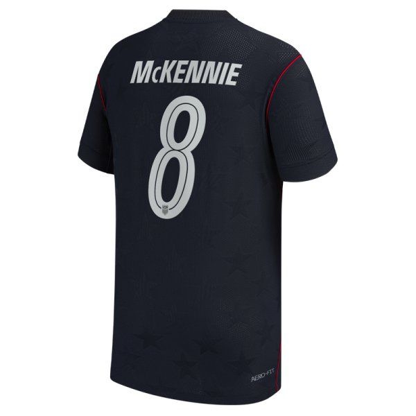 Подростковая Weston McKennie USMNT Nike 2026 Away Match Authentic Jersey - Blue