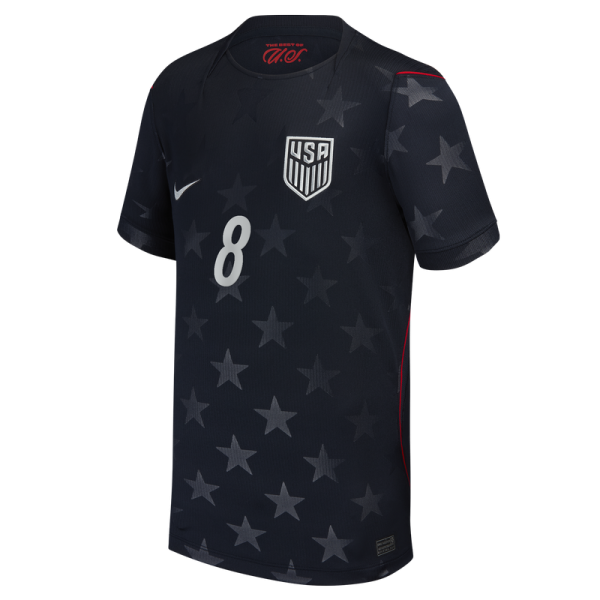 Подростковая Weston McKennie USMNT Nike 2026 Away Stadium Replica Jersey - Blue
