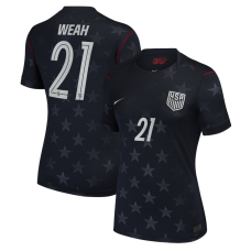 Timothy Weah USMNT Nike Wo2026 Away Stadium Replica Jersey - Blue