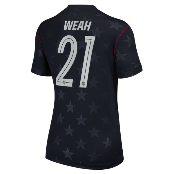 Timothy Weah USMNT Nike Wo2026 Away Stadium Replica Jersey - Blue