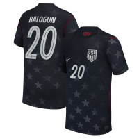 Подростковая Folarin Balogun USMNT Nike 2026 Away Stadium Replica Jersey - Blue