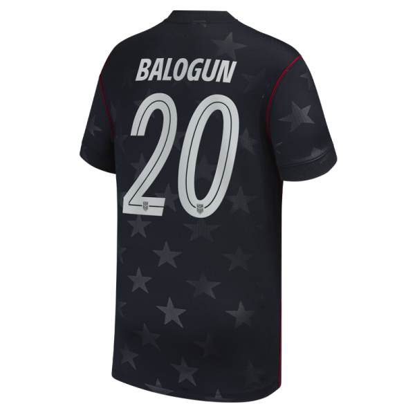 Подростковая Folarin Balogun USMNT Nike 2026 Away Stadium Replica Jersey - Blue