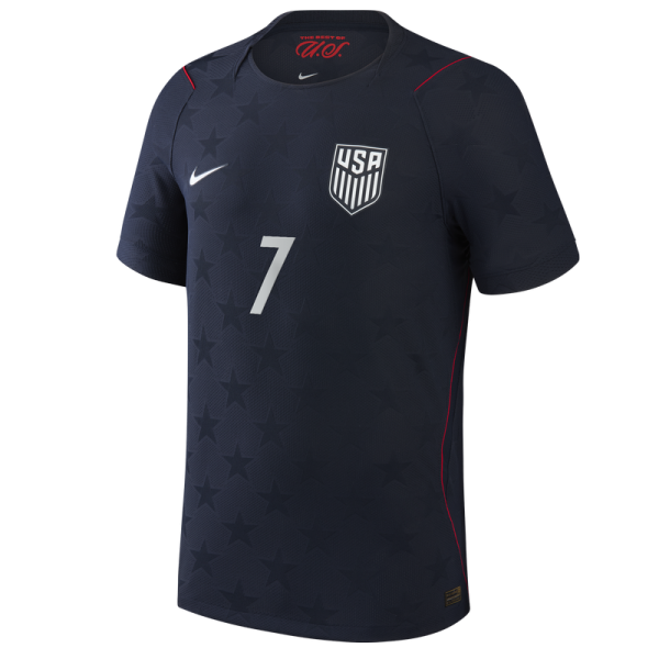 Джерси Giovanni Reyna USMNT Nike 2026 Away Match Authentic - Blue