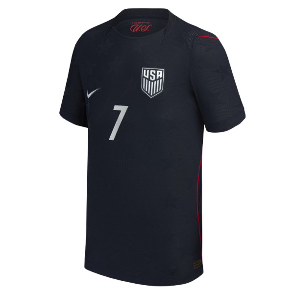 Подростковая Giovanni Reyna USMNT Nike 2026 Away Match Authentic Jersey - Blue