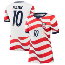Christian Pulisic USMNT Nike Wo2026 Home Stadium Replica Jersey - White