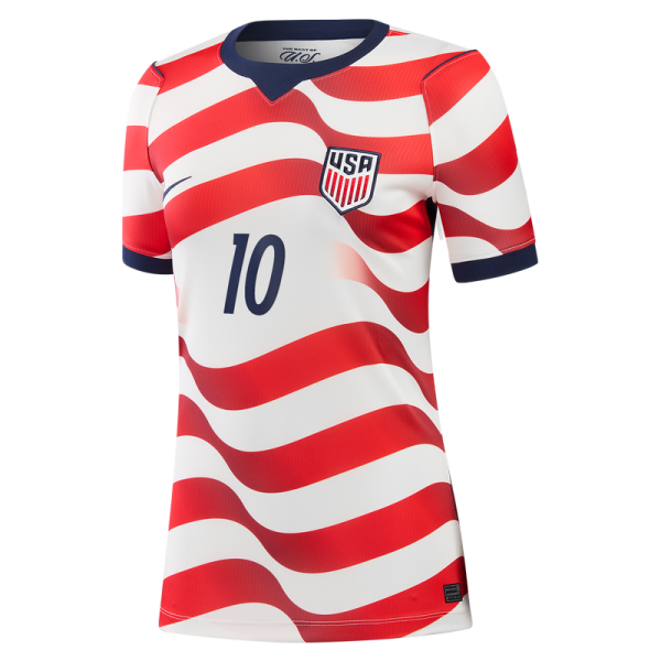 Christian Pulisic USMNT Nike Wo2026 Home Stadium Replica Jersey - White