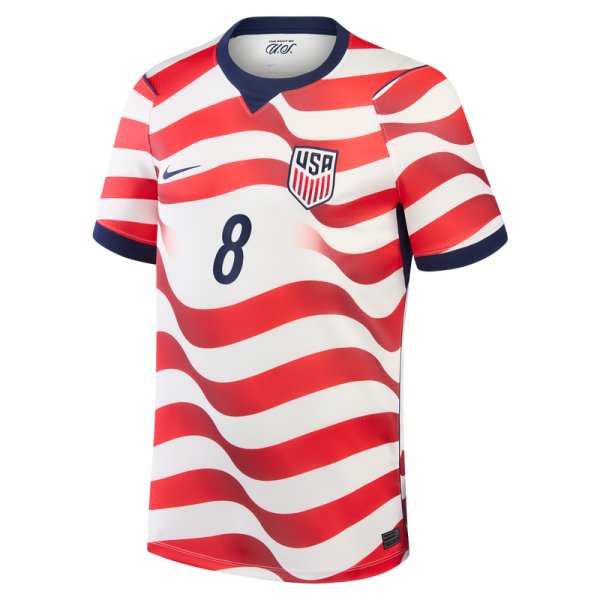 Weston McKennie USMNT Nike 2026 Home Stadium Replica Jersey - White