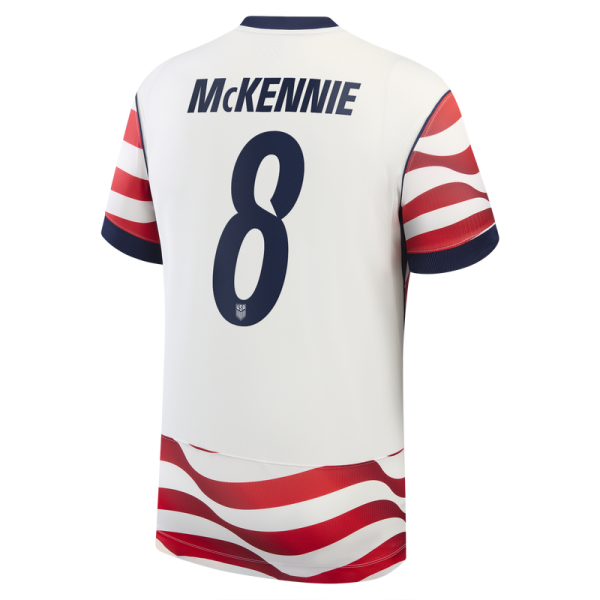 Weston McKennie USMNT Nike 2026 Home Stadium Replica Jersey - White