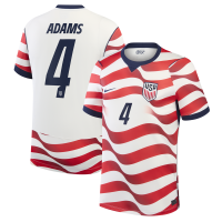 Tyler Adams USMNT Nike 2026 Home Stadium Replica Jersey - White