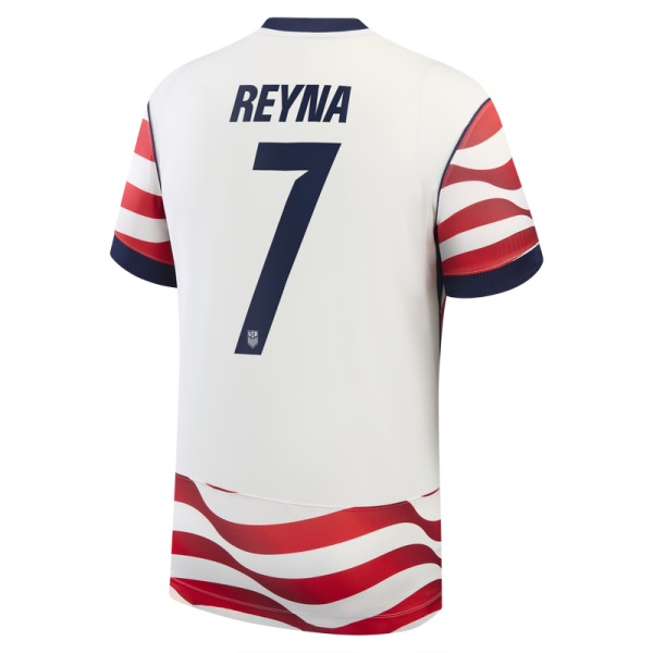 Giovanni Reyna USMNT Nike 2026 Home Stadium Replica Jersey - White