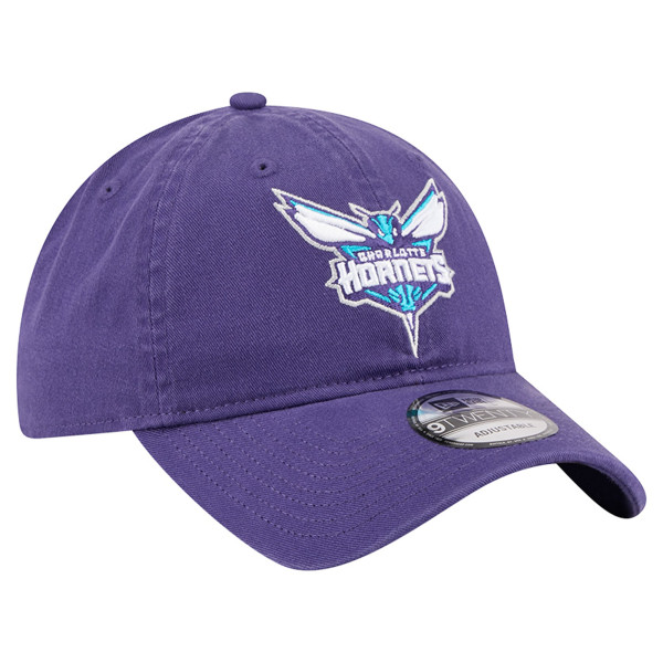 Бейсболка Charlotte Hornets New Era Purple Team 9TWENTY