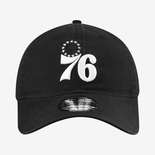 Бейсболка Philadelphia 76ers New Era Black 9TWENTY