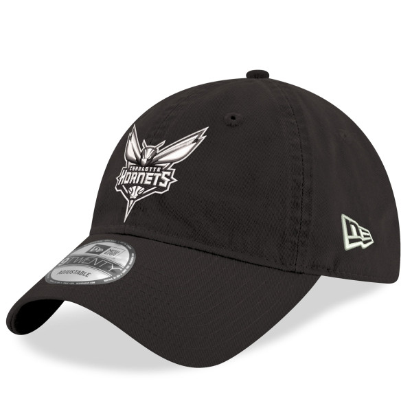 Бейсболка Charlotte Hornets New Era Black 9TWENTY