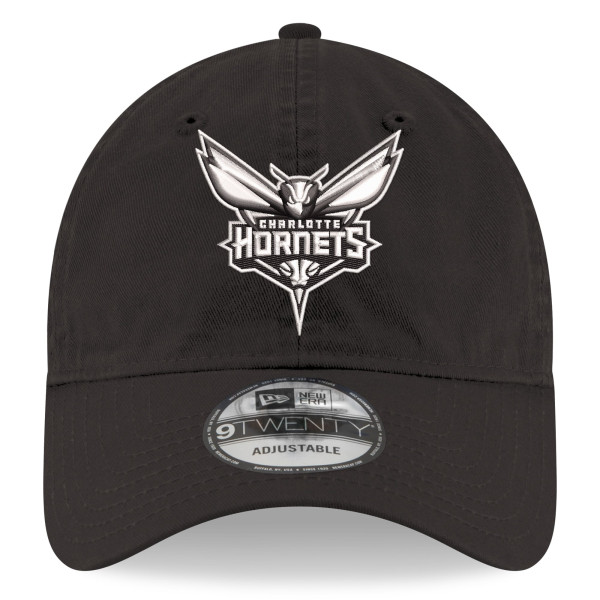 Бейсболка Charlotte Hornets New Era Black 9TWENTY