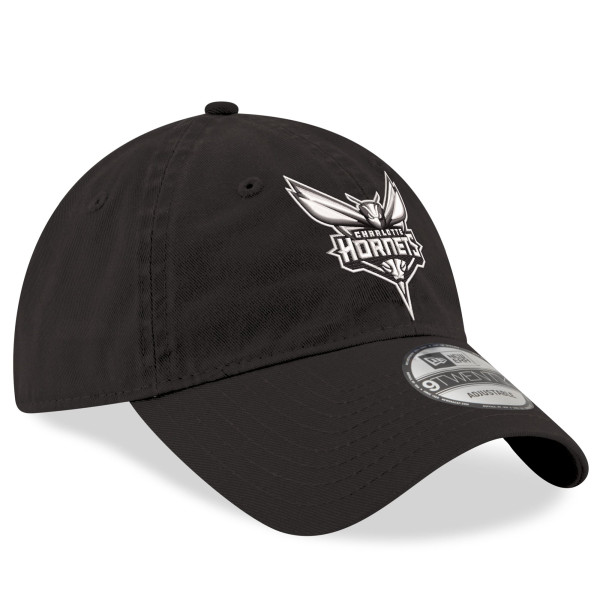 Бейсболка Charlotte Hornets New Era Black 9TWENTY