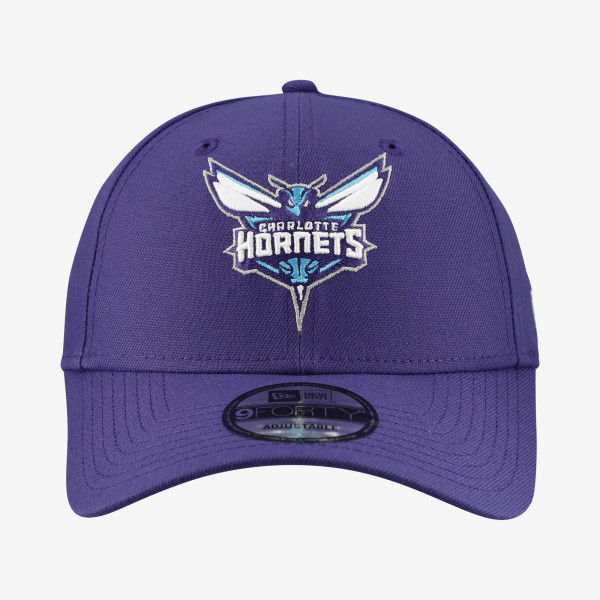 Бейсболка Charlotte Hornets New Era Purple Team 9FORTY