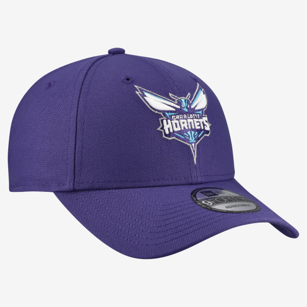 Бейсболка Charlotte Hornets New Era Purple Team 9FORTY
