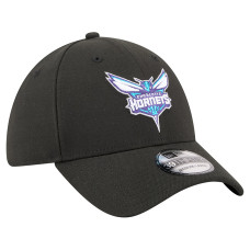 Бейсболка Charlotte Hornets New Era Black 39THIRTY