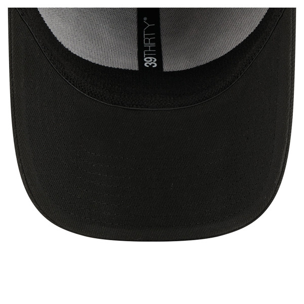 Бейсболка Charlotte Hornets New Era Black 39THIRTY