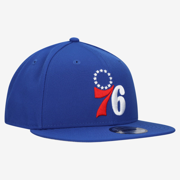 Бейсболка Philadelphia 76ers New Era Royal Team 9FIFTY