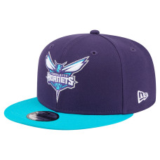 Бейсболка Charlotte Hornets New Era Purple Two-Tone 9FIFTY