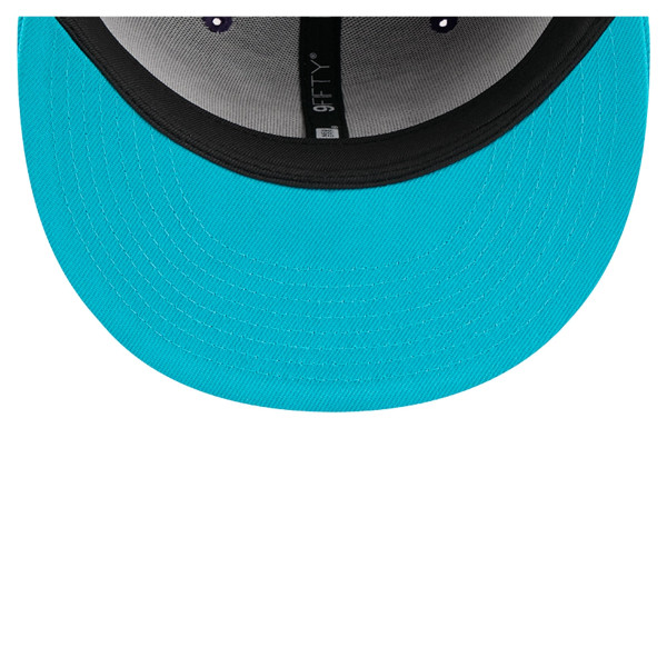 Бейсболка Charlotte Hornets New Era Purple Two-Tone 9FIFTY