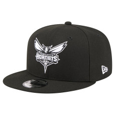 Бейсболка Charlotte Hornets New Era Black Team 9FIFTY