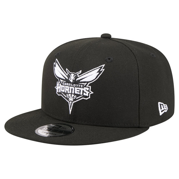 Бейсболка Charlotte Hornets New Era Black Team 9FIFTY