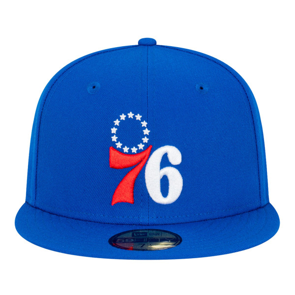 Бейсболка Philadelphia 76ers New Era Royal Team 59FIFTY
